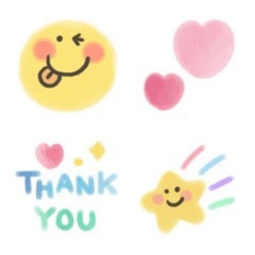 春★水彩画うごく絵文字